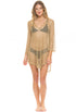 V-NECK BELL SLEEVE TUNIC - ELANUR